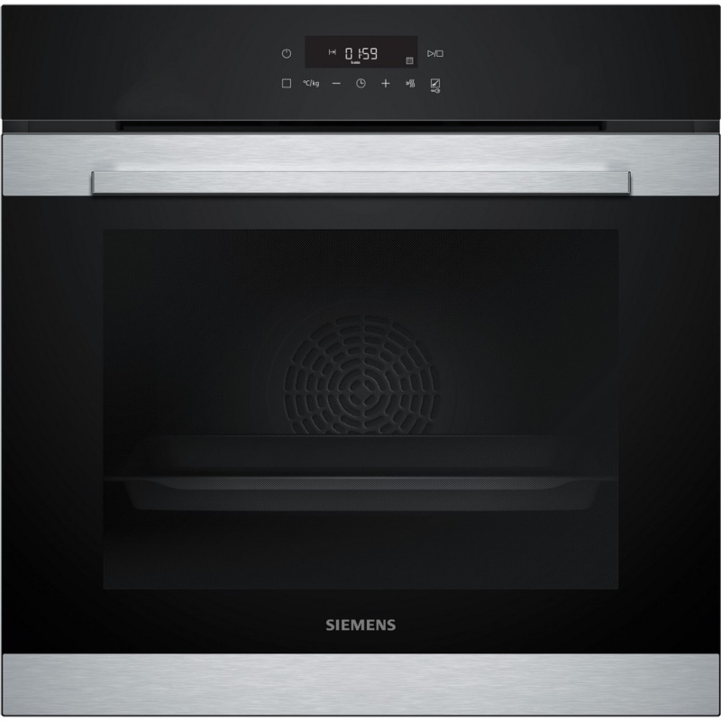 HORNO MULTIFUNCION PIROLITICO CRISTAL NEGRO-INOX SIEMENS HB372ABS0 - Ítem