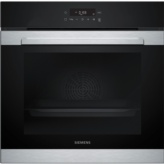 HORNO MULTIFUNCION PIROLITICO CRISTAL NEGRO-INOX SIEMENS HB372ABS0