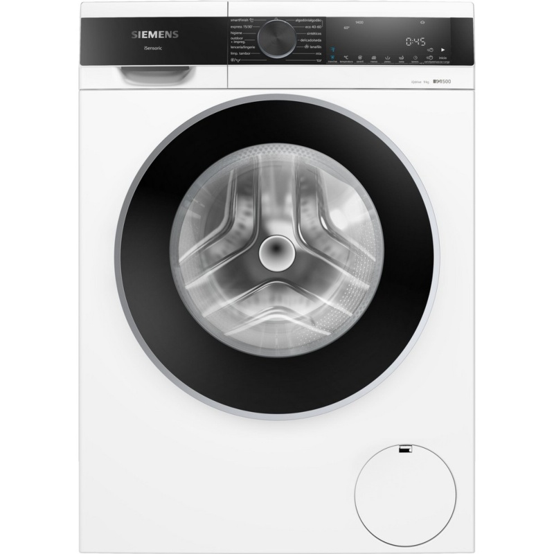 LAVADORA CARGA FRONTAL BLANCA 9 kg y 1400 rpm SIEMENS WG44G2Z0ES