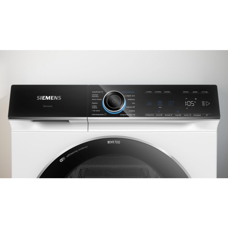 SECADORA CONDENSACION CON BOMBA DE CALOR 9 kg SIEMENS WQ46B2C0ES - Ítem1