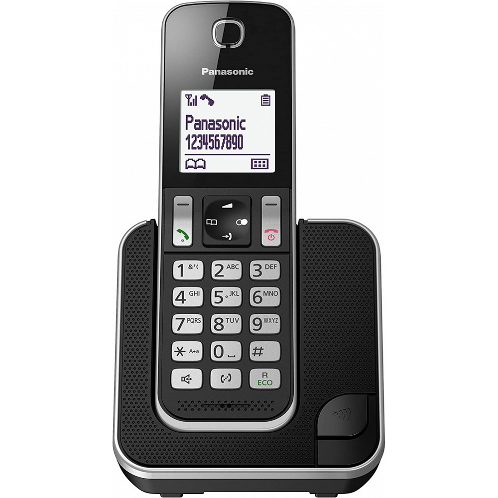 TELEFONO DECT PANASONIC KX-TGD310SPB NEGRO MAN LIB