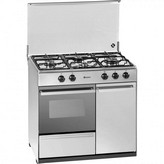 COCINA GAS BUTANO CON PORTABOMBONA ACERO INOX MEIRELES G 2940 V X