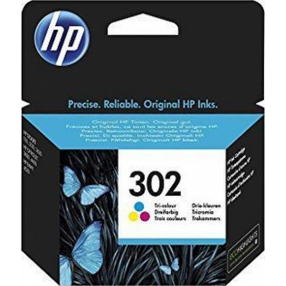 TINTA HP 302 TRICOLOR F6U65AE