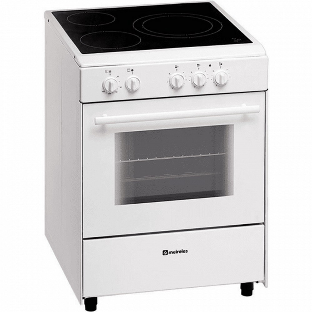 COCINA VITROCERAMICA BLANCA 3 FUEGOS MEIRELES E603W