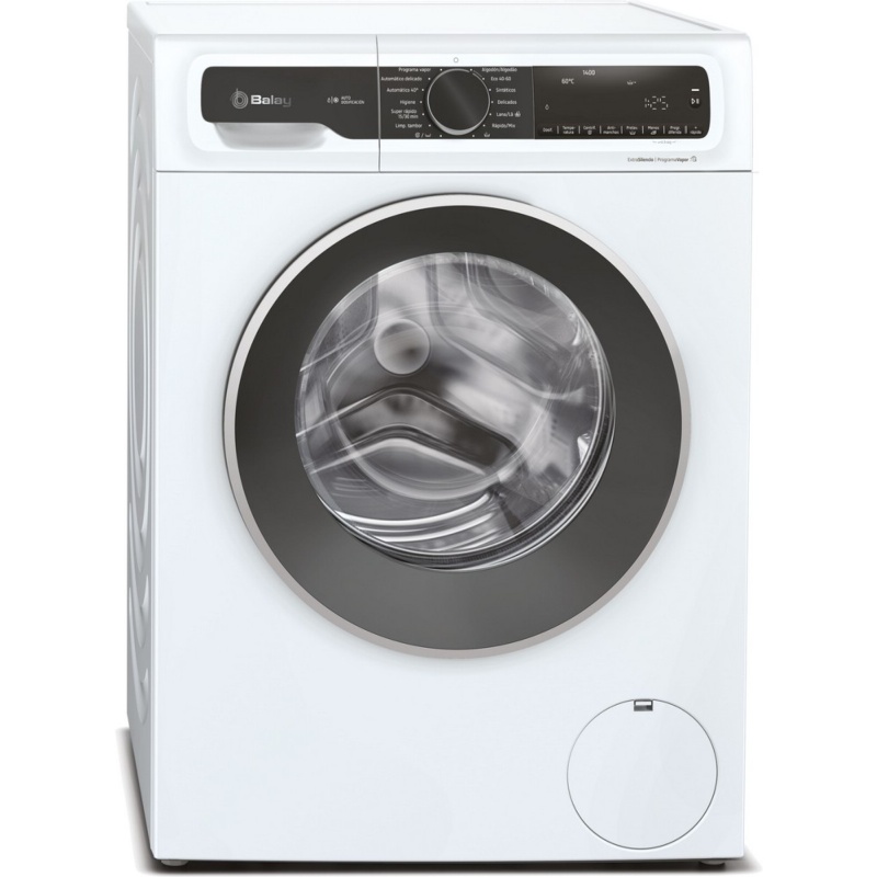 LAVADORA CARGA FRONTAL BLANCA CON AUTODOSIFICADOR 10 kg y 1400 rpm BALAY 3TS3106BD