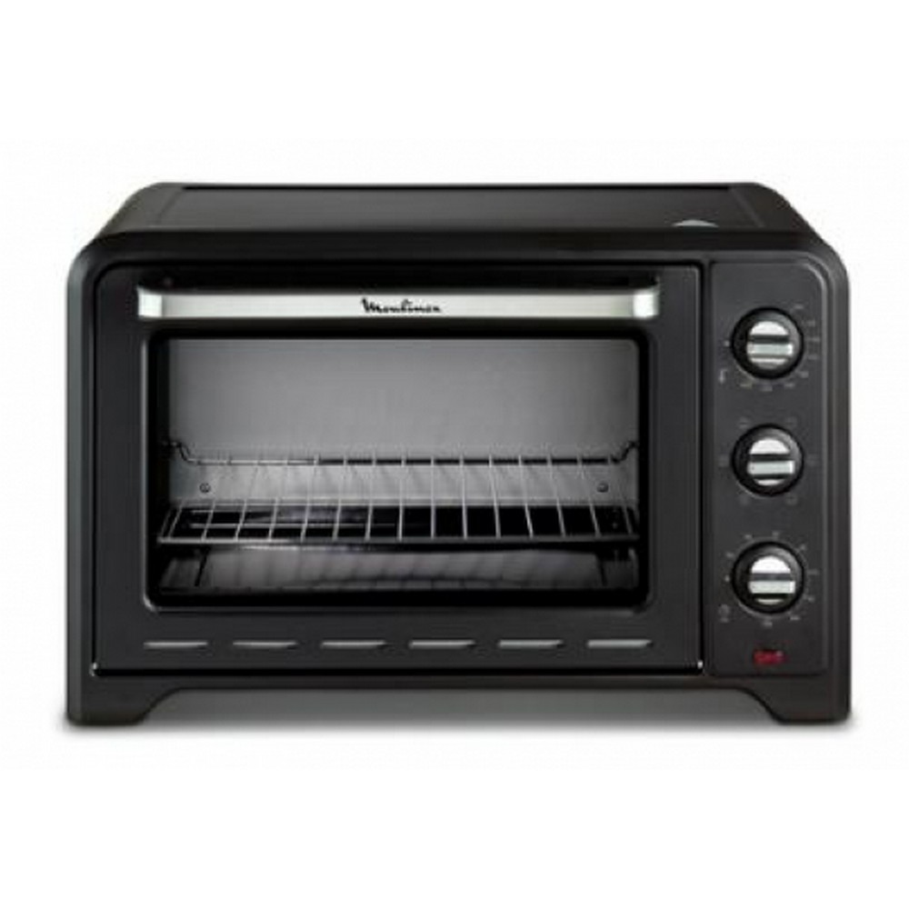 HORNO DE SOBREMESA NEGRO 33 litros CON CONVECCION MOULINEX OX4648