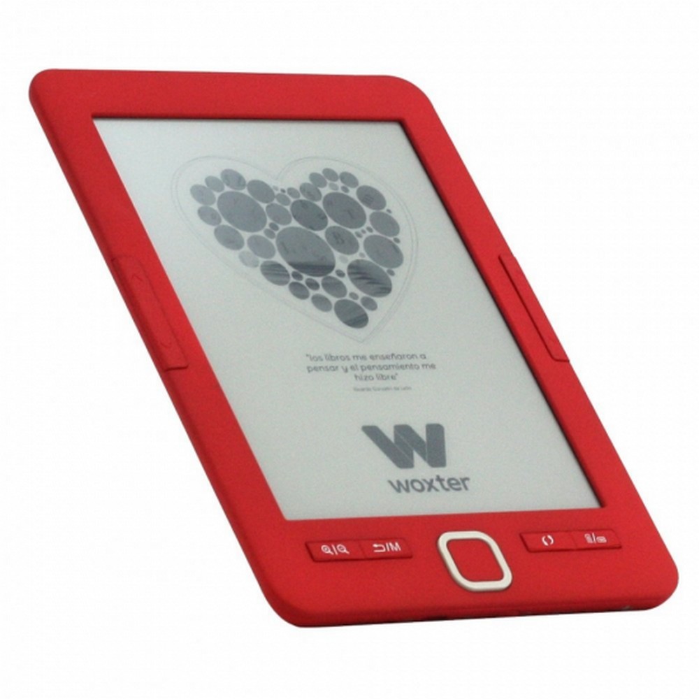 E-BOOK WOXTER SCRIBA 195 EB26-045 6 4GB ROJO