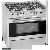 COCINA DE GAS BUTANO INOX 5 FUEGOS (1 metro) MEIRELES G110X