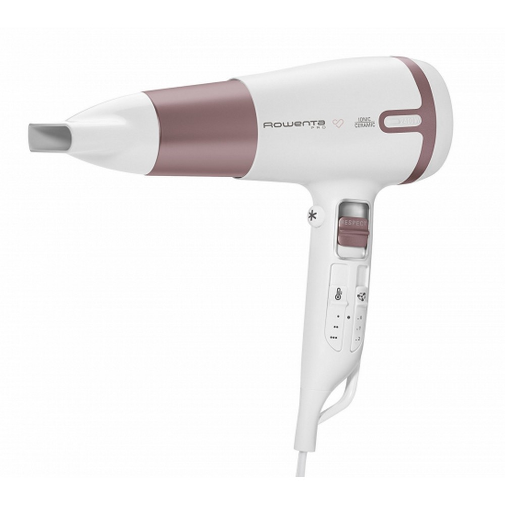 SECADOR DE PELO ROWENTA CV7460 2400W RESPECT DC IONIC