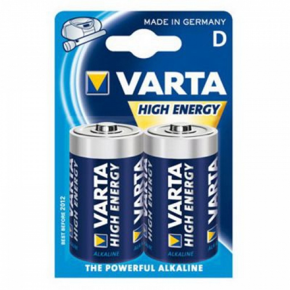 PILA VARTA LR20D ALC. LONG POWER 1 BLISTER