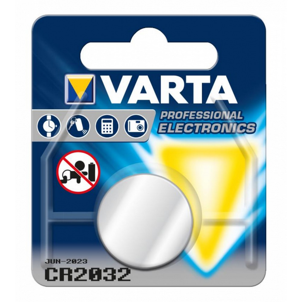 PILA VARTA CR2032 LITIO 3V 1 BLISTER - Ítem