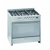 COCINA DE GAS CON HORNO ELECTRICO INOX 3 FUEGOS MEIRELES E911X