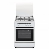 COCINA DE GAS 3 FUEGOS BLANCA VITROKITCHEN CB5530BB