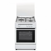 COCINA DE GAS NATURAL BLANCA 3 FUEGOS VITROKITCHEN CB5530BN