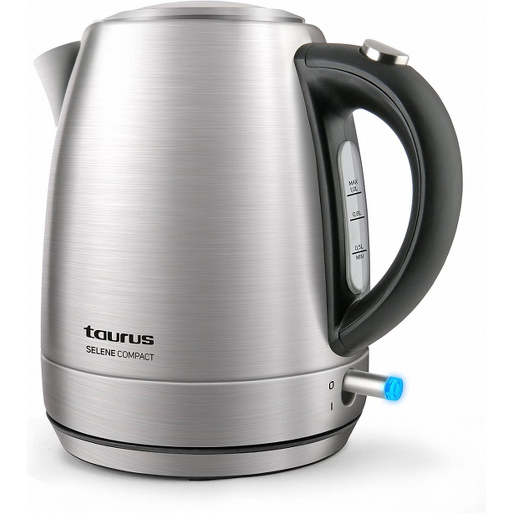 HERVIDOR DE AGUA TAURUS SELENE COMPACT 1L INOX