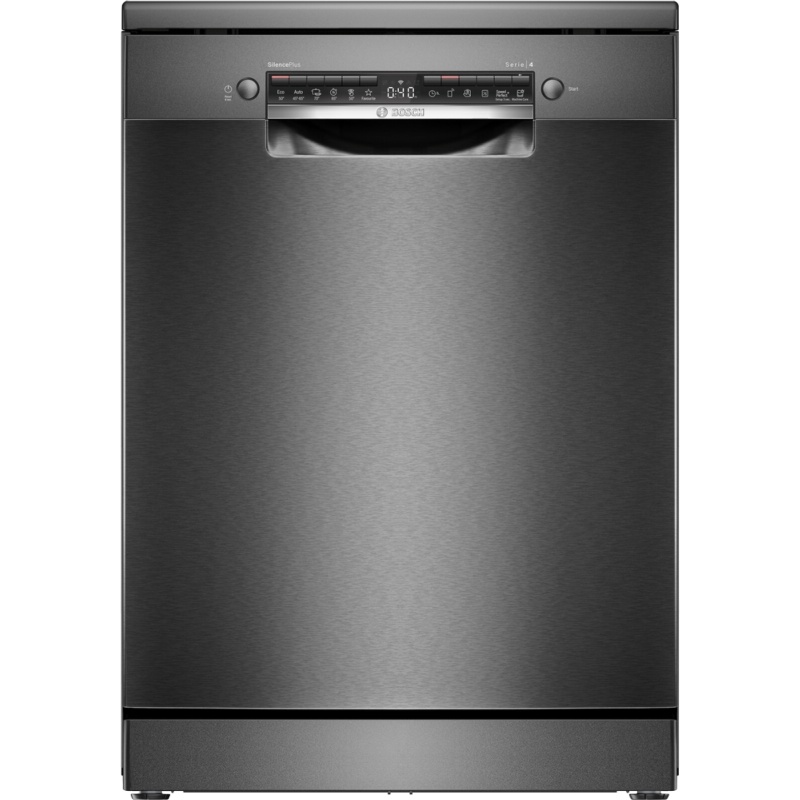 LAVAVAJILLAS BLACK INOX CON 3ª BANDEJA BOSCH SMS4EMC06E