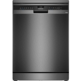 LAVAVAJILLAS 14 SERVICIOS BLACK INOX CON 3ª BANDEJA SIEMENS SN23EC03ME