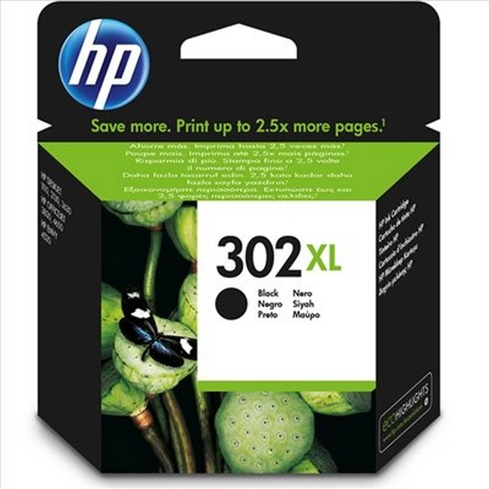 TINTA HP 302XL NEGRO F6U68AE