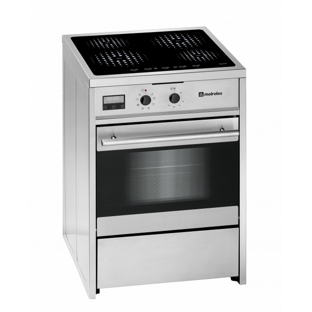 COCINA ELECTRICA VITROCERAMICA INOX MEIRELES E612X