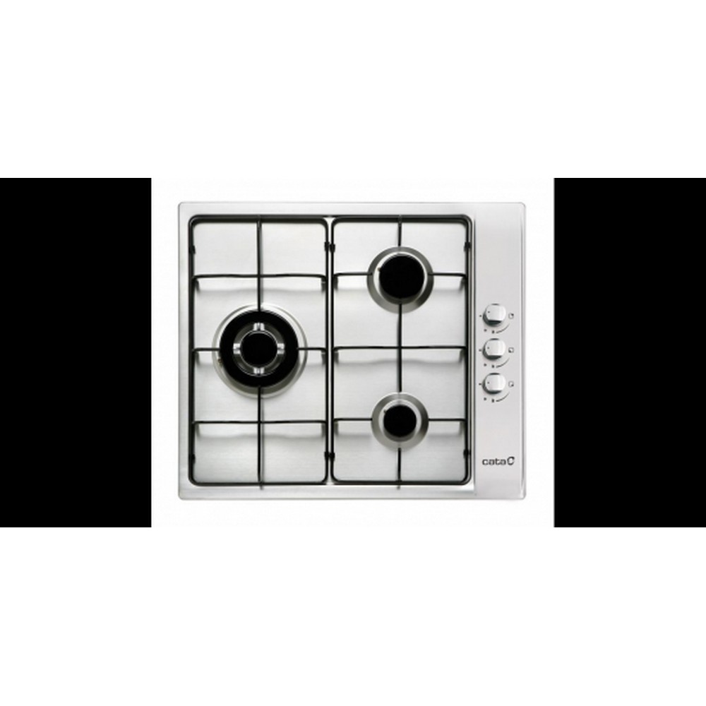 PLACA GAS NATURAL INOX CATA GI6021X