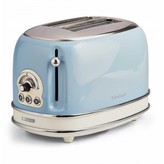 TOSTADOR ARIETE 155/15 2 REBANADAS LARGA MINI AZUL 810W RETRO