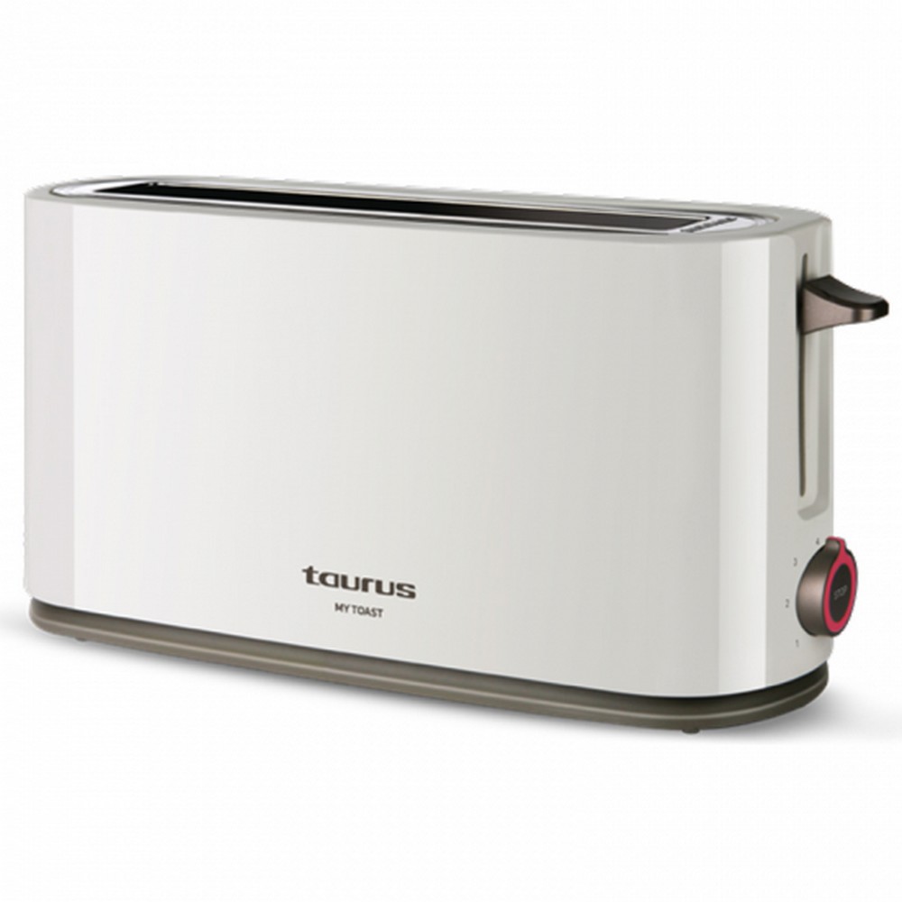 TOSTADOR TAURUS MY TOAST 1 REBANADA LARGA BLANCO 1000W