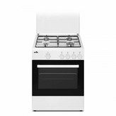 COCINA DE GAS BLANCA 4 FUEGOS ARTICA AKF6060W