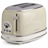 TOSTADOR ARIETE 155/13 2 REBANADAS LARGA MINI BEIGE 810W RETRO