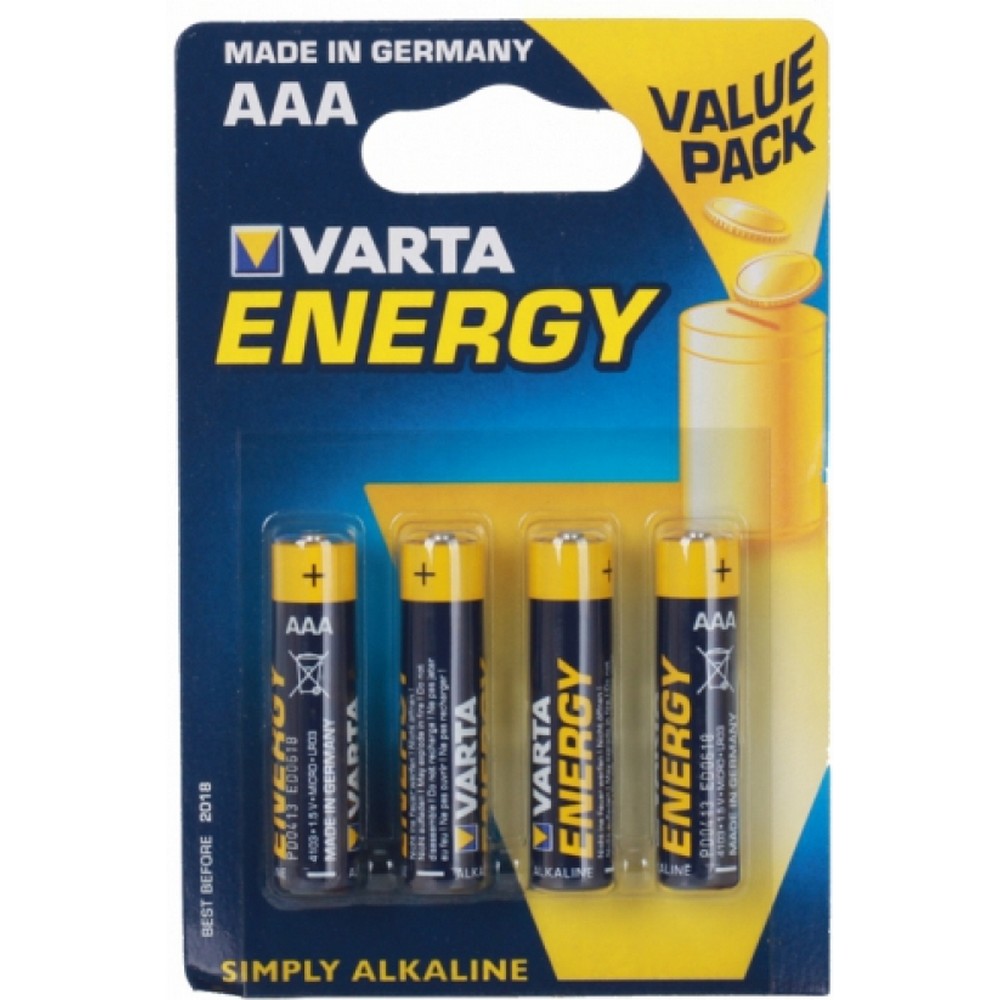 PILA VARTA LR03 AAA ENERGY 1 BLISTER - Ítem