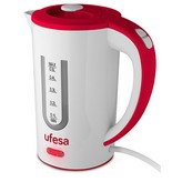 HERVIDOR UFESA HA7010 500ML 800W BCO/ROJO