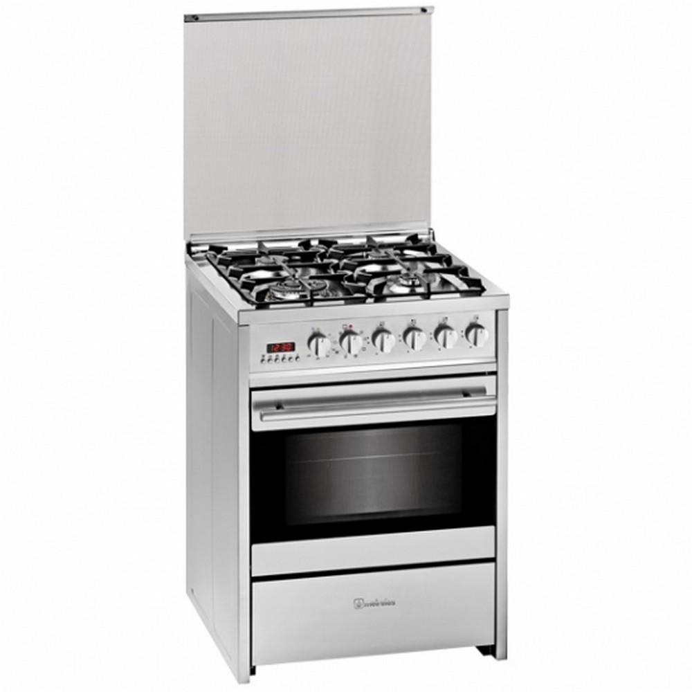 COCINA DE GAS NATURAL INOX 4 FUEGOS MEIRELES E610X - Ítem
