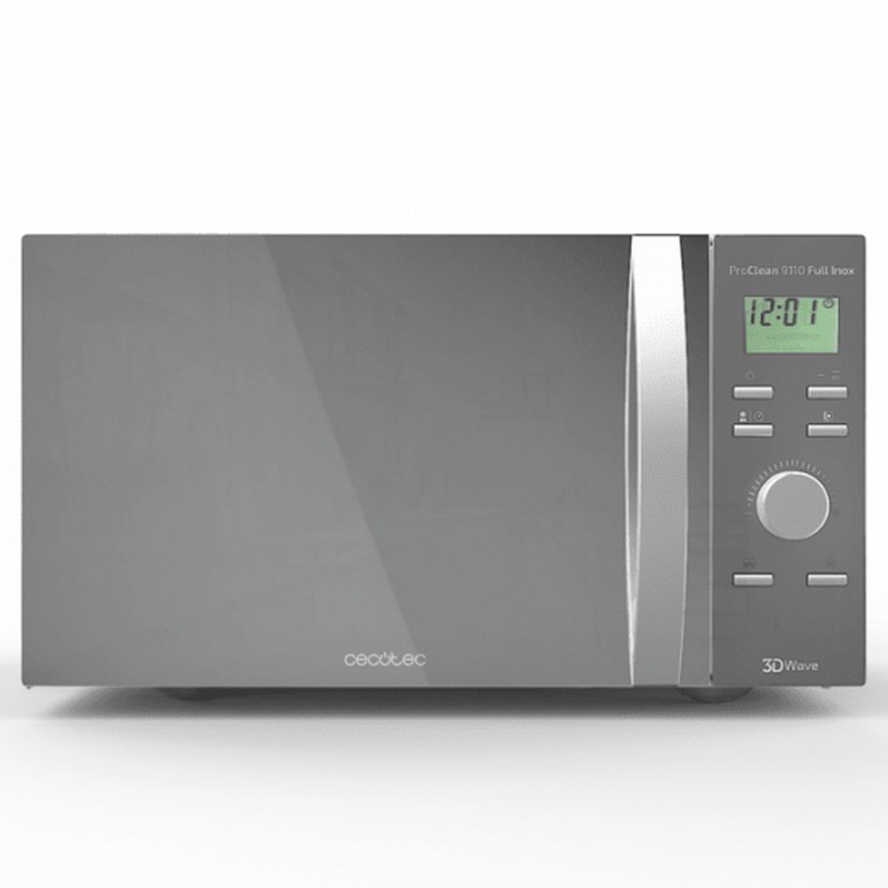 MICROONDAS LIBRE INSTALACION CECOTEC PROCLEAN 9110 01544 30L INOX AU