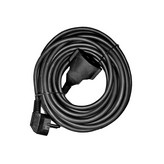 PROLONGACION MANGUERA T/TL 10m 3x1,5mm FLEXIBLE NEGRA EDM