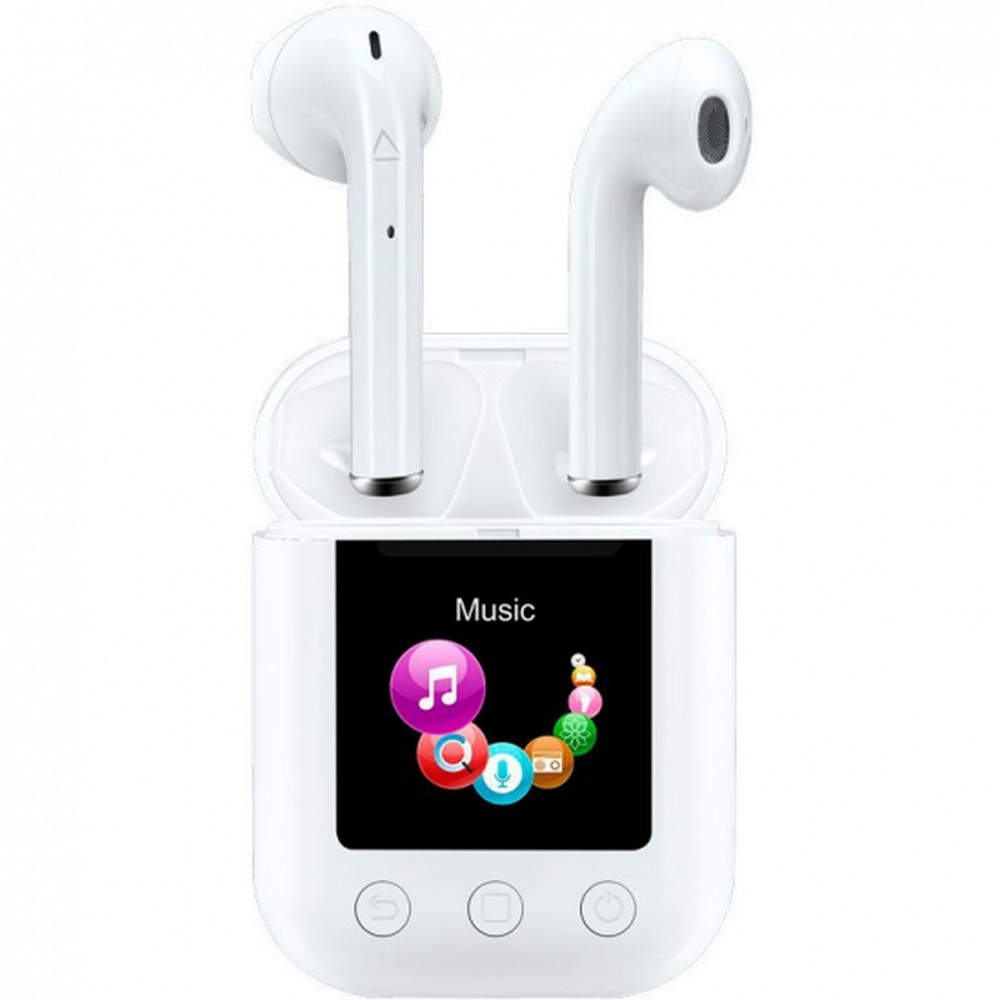 AURICULARES DENVER TWM-850 BLANCOS MP4 8GB