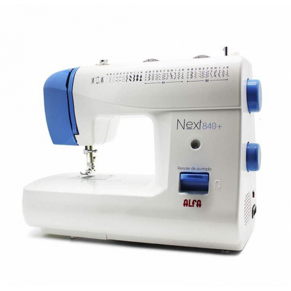 MAQUINA DE COSER ALFA NEXT 840+ ZIGZAG BRAZO LIBRE