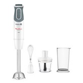 BATIDORA DE MANO MOULINEX DD642110 800W C/A PIE INOX BLANCO