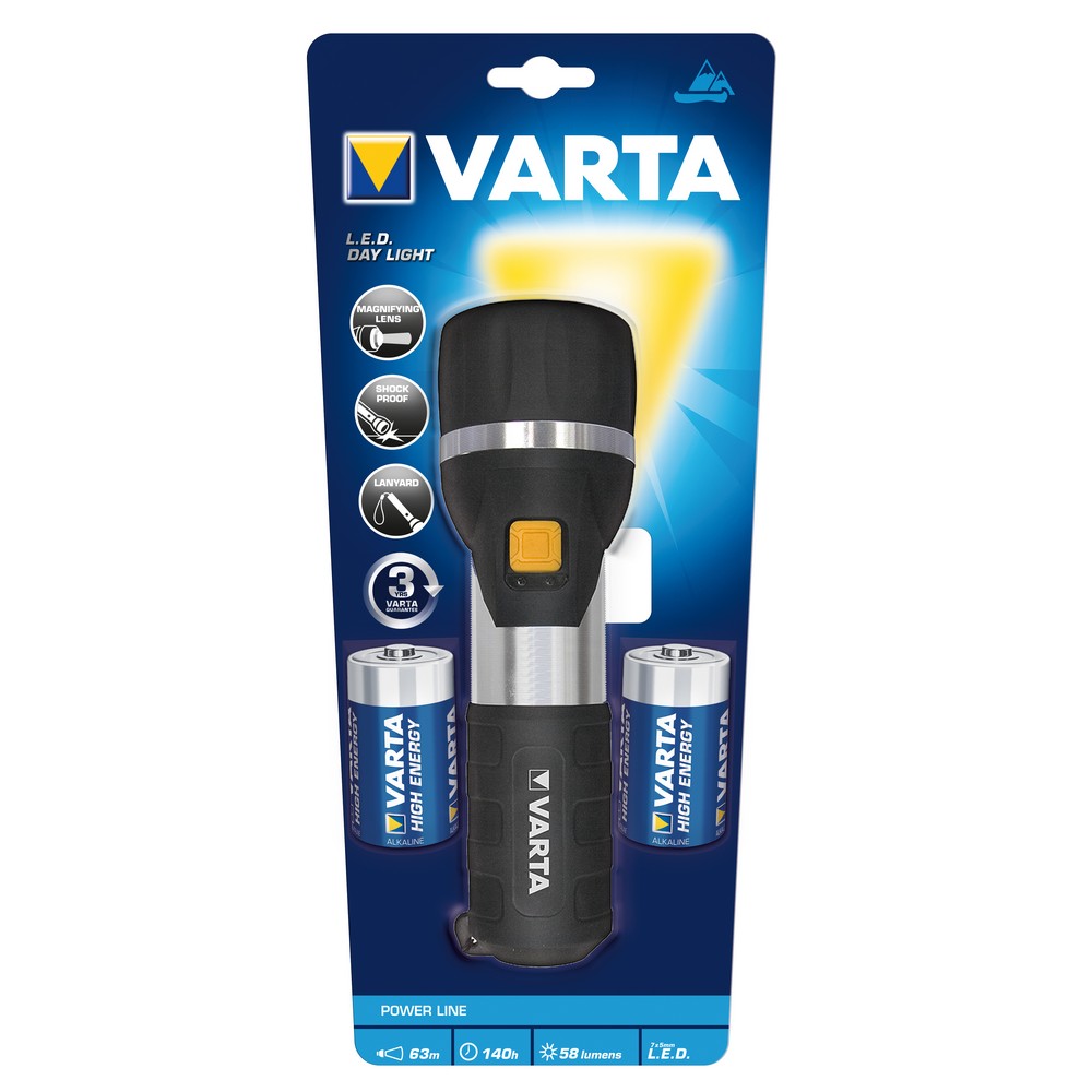 LINTERNA VARTA DAY LIGHT 70 LUMEN MULTI LED F30