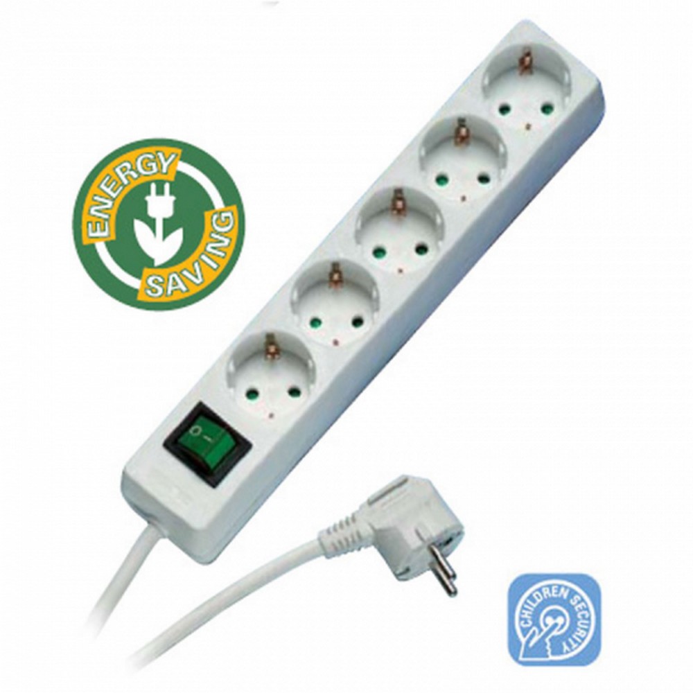 REGLETA VIVANCO 27016 5 SCHUCKO + INTER 1,4 M BLAN - Ítem