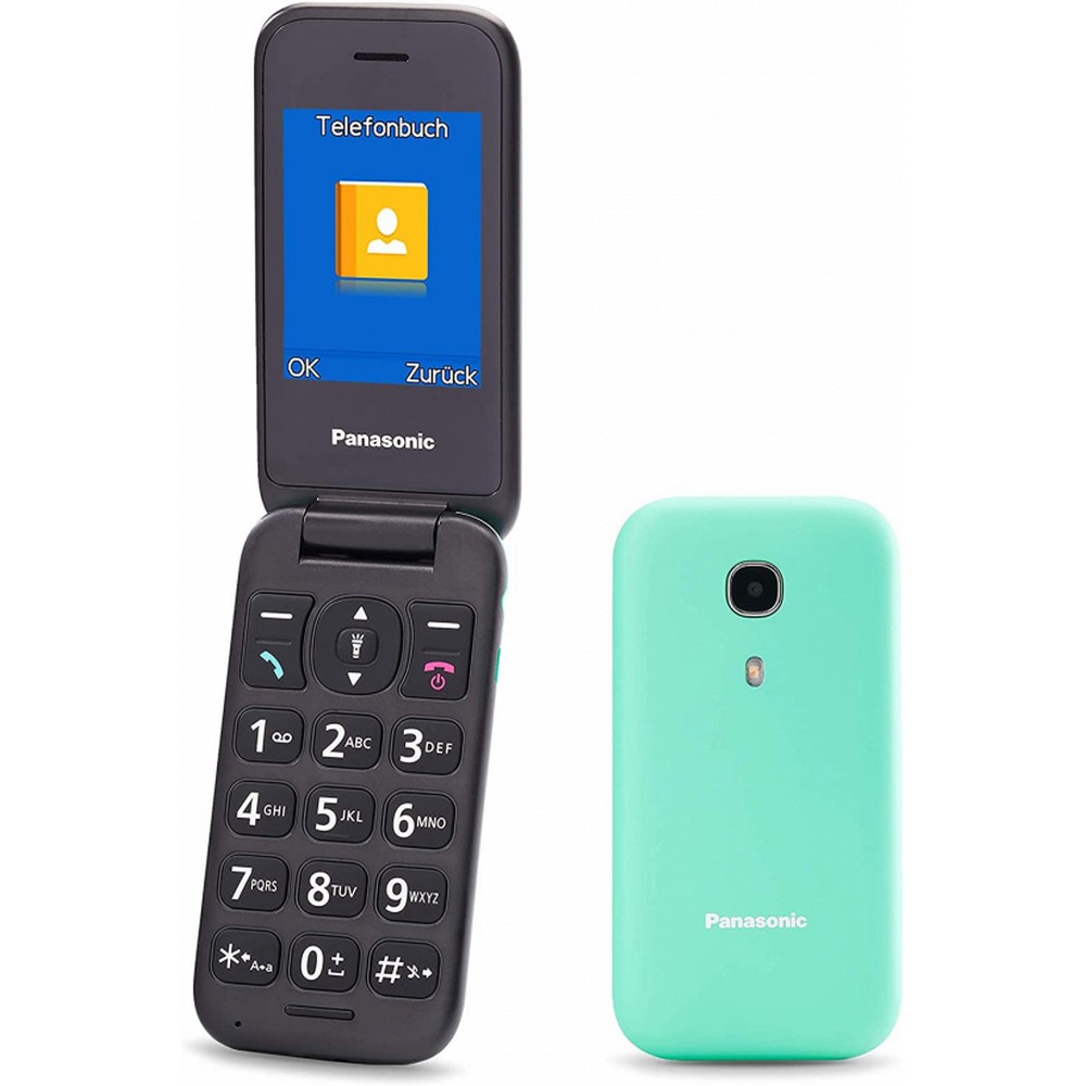 SENIORPHONE PANASONIC KX-TU400EXC TURQUESA