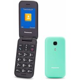 SENIORPHONE PANASONIC KX-TU400EXC TURQUESA