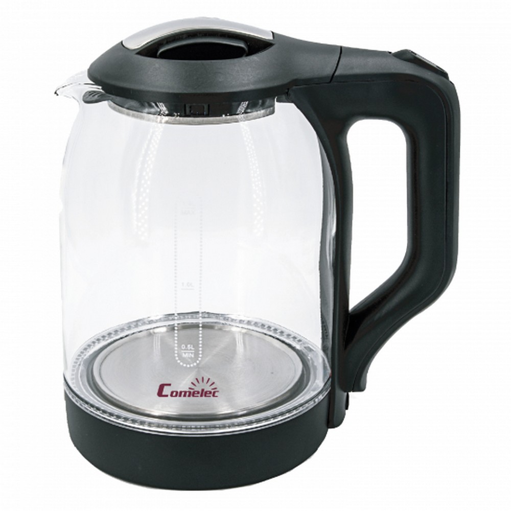 HERVIDOR DE AGUA COMELEC WK7319 1,8L 1500W NEGRO