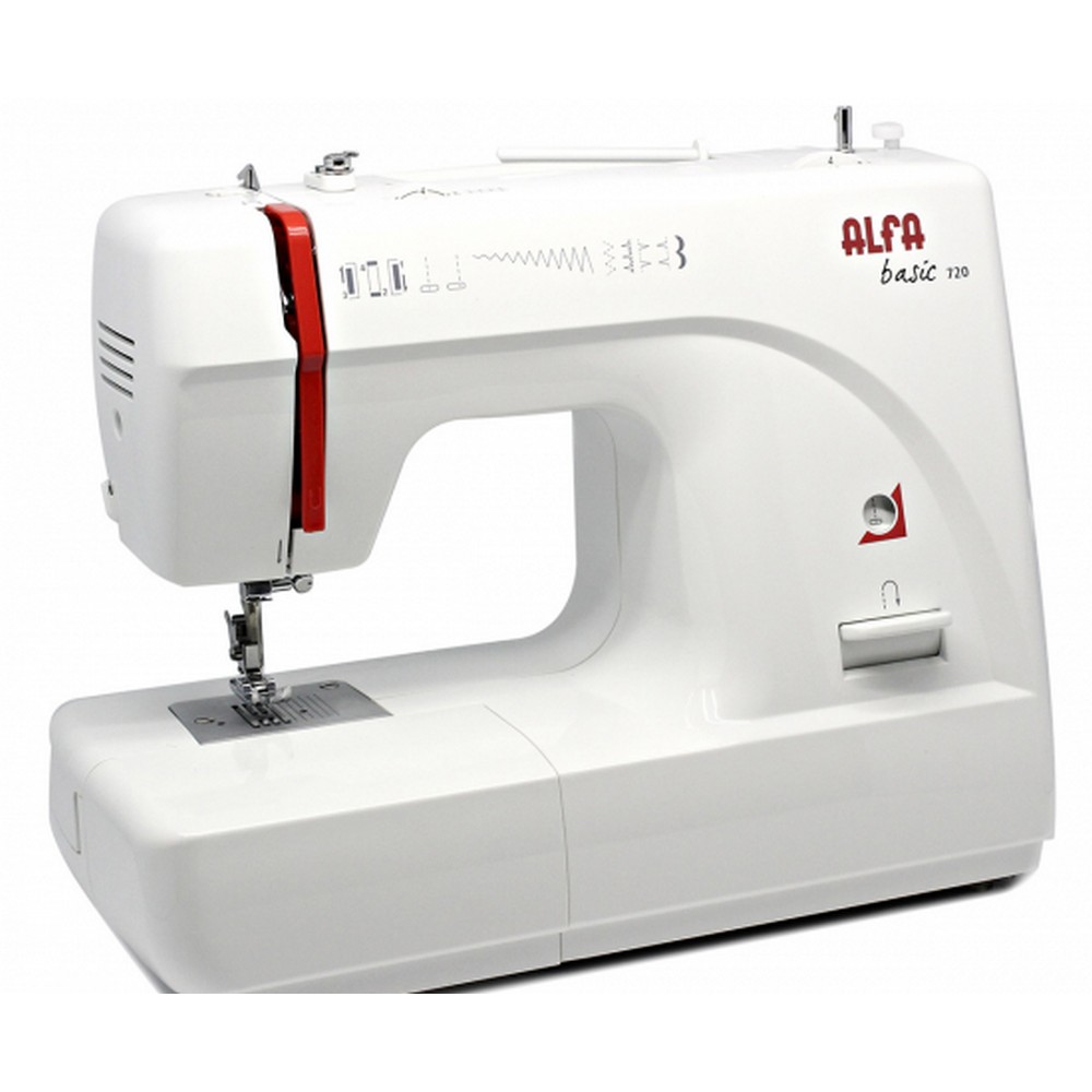 MAQUINA DE COSER ALFA 720+ 9 PUNTADAS LUZ LED