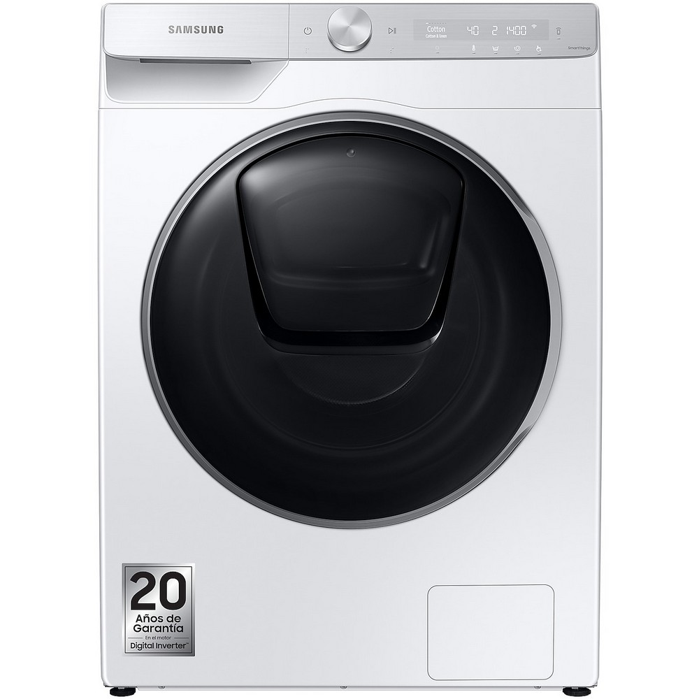 LAVADORA CARGA FRONTAL BLANCA 9 kg y 1600 rpm SAMSUNG WW90T986DSH