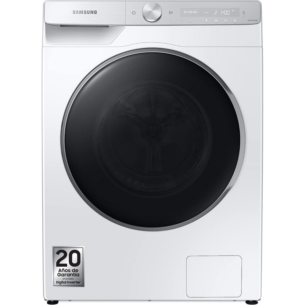 LAVADORA CARGA FRONTAL BLANCA 9 kg y 1600 rpm SAMSUNG WW90T936DSH