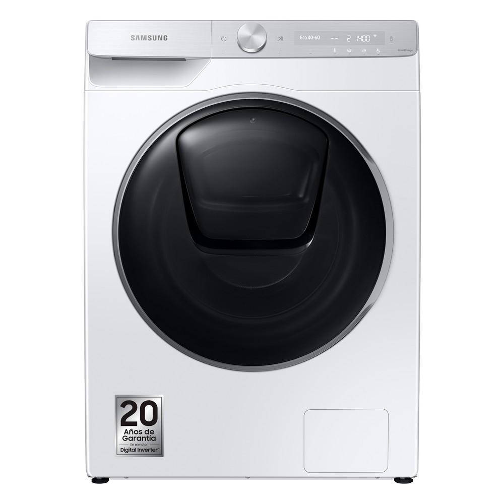 LAVADORA SECADORA BLANCA 9 kg LAVADO y 6 kg SECADO 1400 rpm SAMSUNG WD90T984DSH