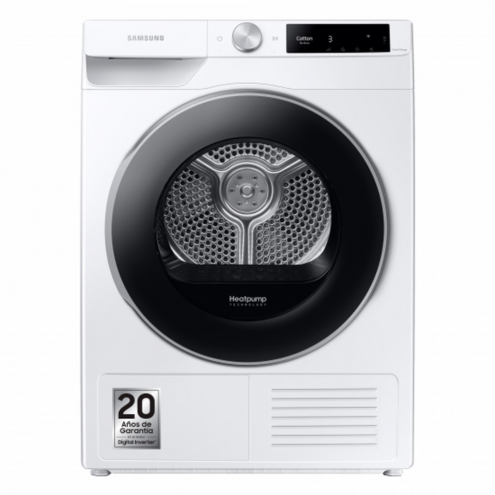 SECADORA CONDENSACION CON BOMBA DE CALOR 9 kg WIFI SAMSUNG DV90T6240LE