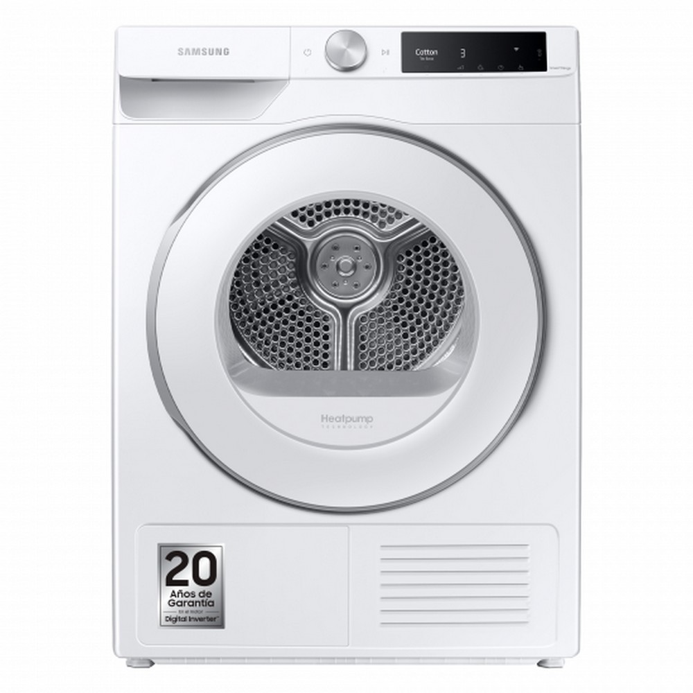 SECADORA CONDENSACION CON BOMBA DE CALOR 9 kg WIFI SAMSUNG DV90T6240HE