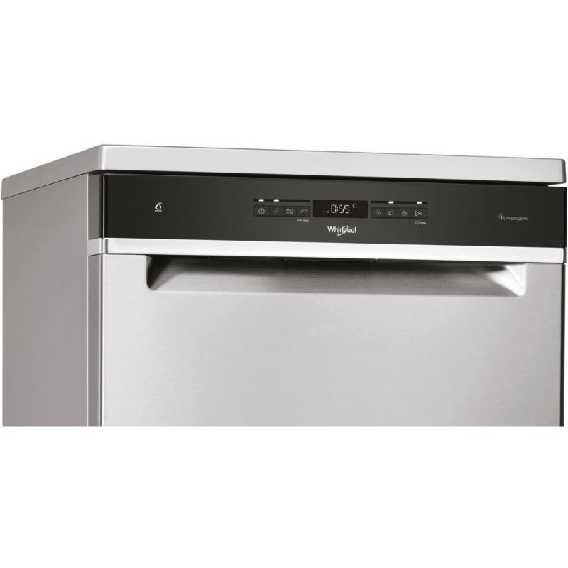 LAVAVAJILLAS INOX WHIRLPOOL WFO3O41PLX 1