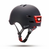 CASCO YOUIN MA1010 CON LED FRONTAL Y TRASERO NEGRO