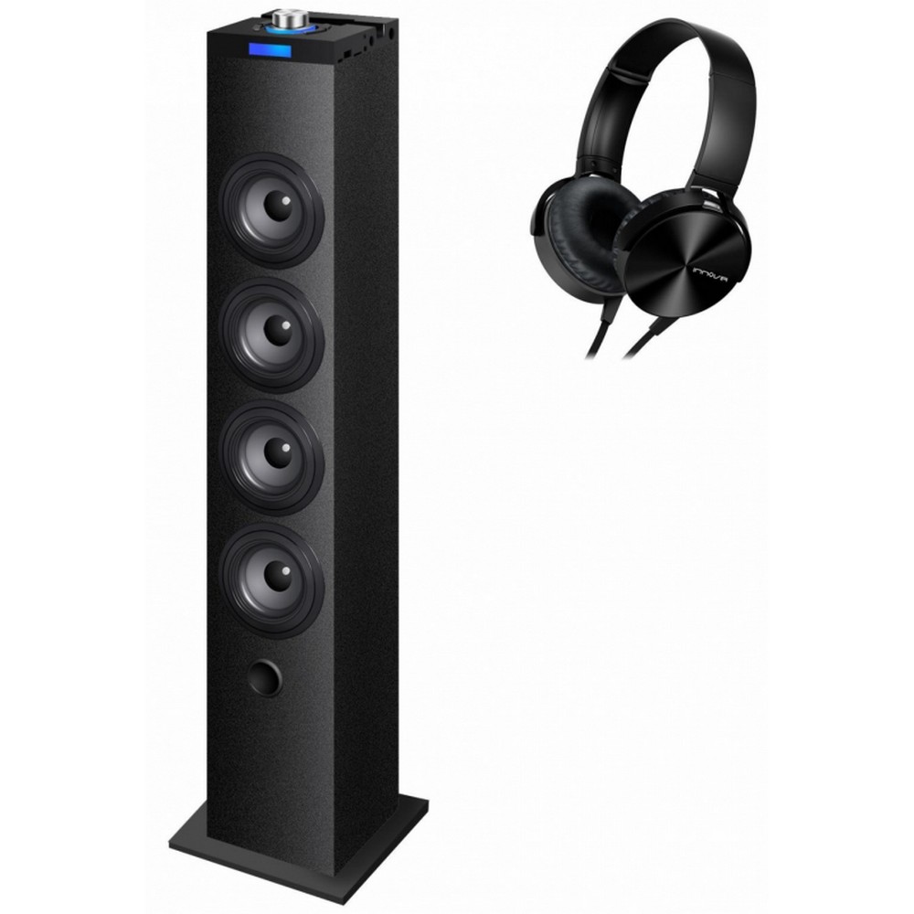 TORRE INNOVA TW10 40W BLUETOOTH NEGRA + AURICULAR